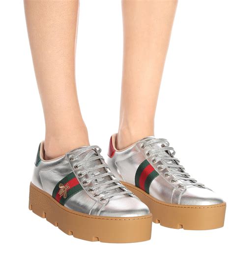 gucci ace platform sneaker|gucci new ace platform sneakers.